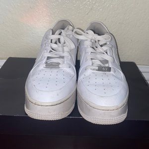 Womens AF1 sage low Nikes
